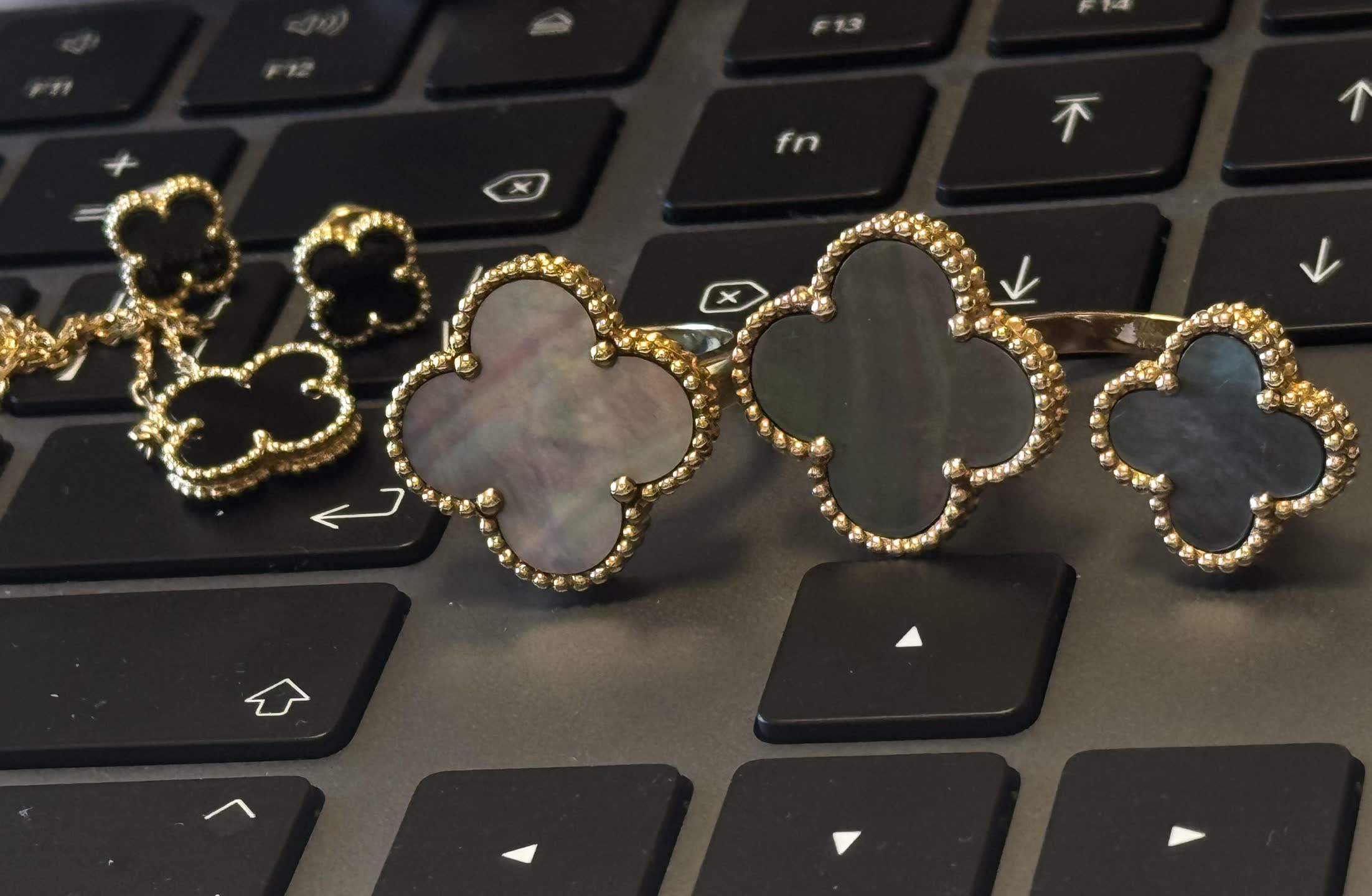 Van Cleef & Arpels Vintage Alhambra Ring and Bracelet Set